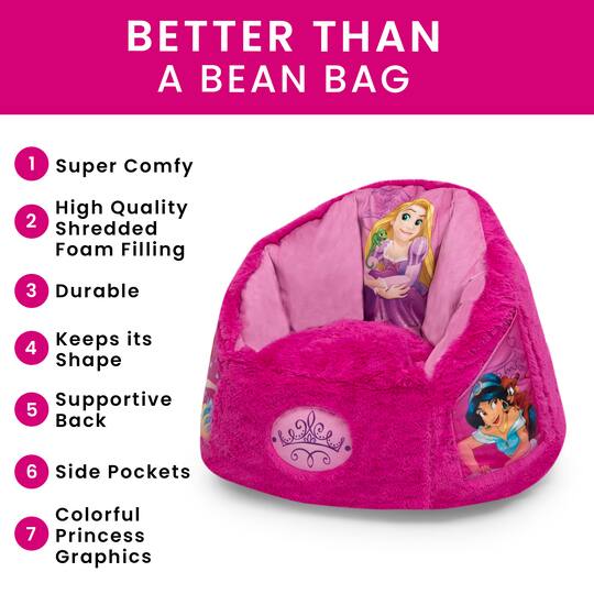 Delta Children Disney® Princess Cozee Fluffy Chair